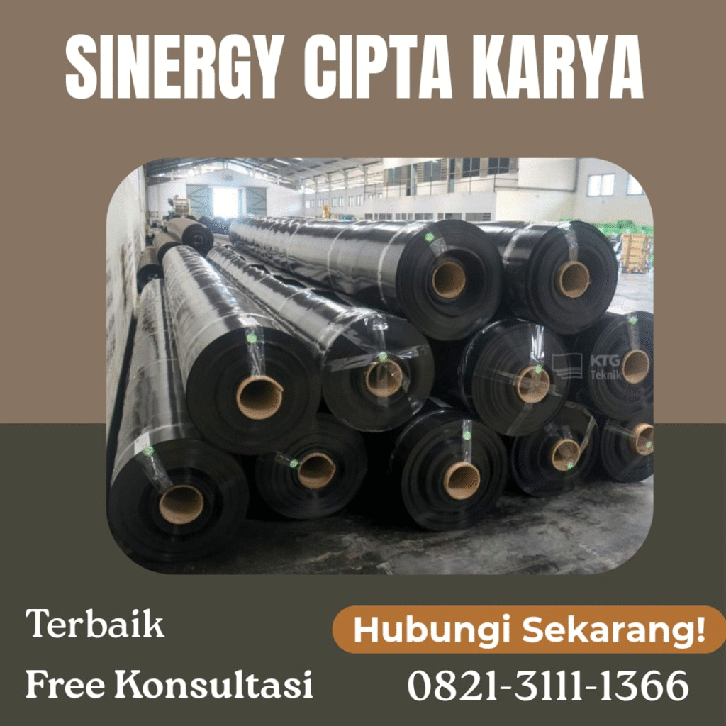 Jasa Pemasangan Geomembrane HDPE Gresik Terbaik